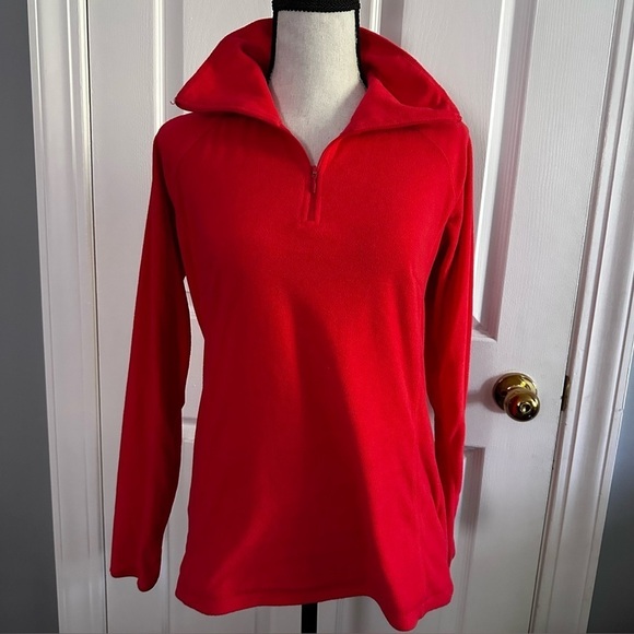 Columbia Sweaters - Women’s Columbia Fleece Half Zip Sweater Small EUC